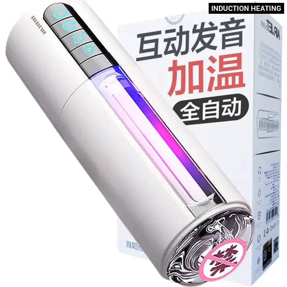 Smart Heating Male Masturbator Auto Suck Realistic Suction